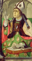 Portrett av St. Augustine, ca. 1475